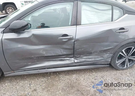 2021 Nissan Sentra Sr Xtronic Cvt z USA, uszkodzony, nr VIN 3N1AB8DVXMY212454